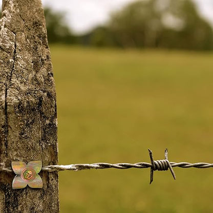 Fence Nails - Steel Wire Fencing Staple for Softwoods, Reuse Fence Staple Fasteners Nails with Wire Fixer, for Wire Mesh and Woven Fencing, Patent Pending