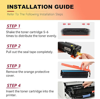 XCCOER 230X Toner Cartridge (with Chip) W2300X W2301X W2302X W2303X Replacement for HP 230X Toner Cartridge for Color Laser Pro 4203dw 4203dn 4303dw 4303fdw Multifunction Printers, 1-Pack