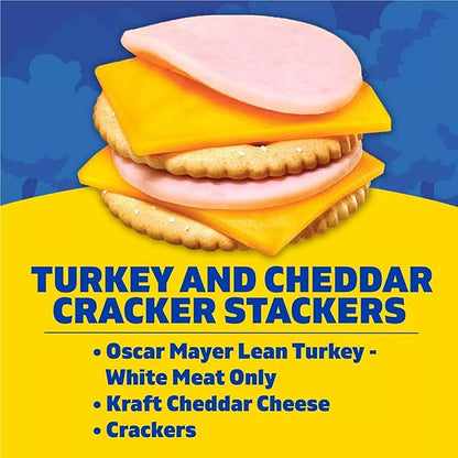 Salutem Vita – Turkey & Cheddar Cheese with Crackers Snack Pack, 1.9 oz, Gift Set – Pack of 8