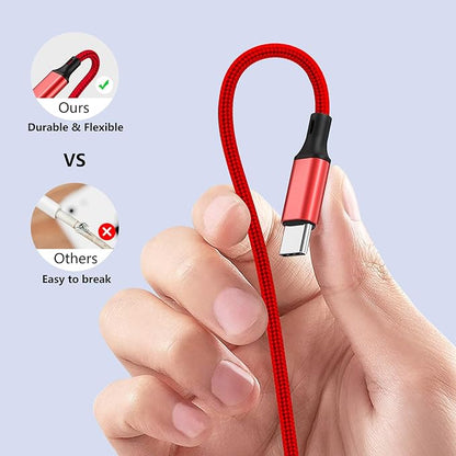 Travel Essentials 4 in 1 iWatch & iPhone Charger,Multi Charging Cable for Apple Watch Charger USB C Micro Nylon Compatible with iWatch Ultra/SE/10/9/8/7/6/5/4/3/iPhone 16/15/14/13 Galaxy Phone(4FT)