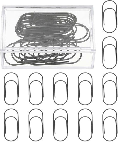 PATIKIL 20 Pcs Paper Clip, 2inch Non-Skid Metal Paper Clamp Clips Large for Office Supplies Craft Scrapbook Document Note Sorting, Electroplating, Rose Gold