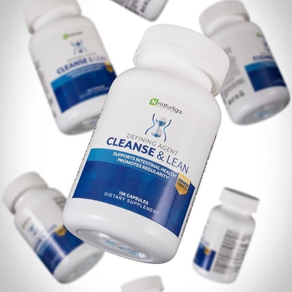 Max Muscle Naturaliga Cleanse and Lean Defining Agent Herbal Cleanse for Regularity w/Natural Detoxifying Ingredients for Gut Health Colon Detox Health and Bloating,100 Ct (Pack of 2)