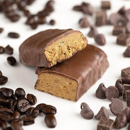 PROBAR - PROTEIN Bar, Coffee Crunch, Non-GMO, Gluten-Free, Healthy, Plant-Based, Whole-Food Ingredients, Natural Energy (12 Count)