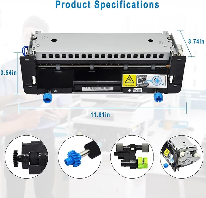 40X8420 (40X8425) Fuser Maintenance Kit for Lexmark MS810 / MS811 / MS812 / MX710 / MX711 / MX810 / MX811 / MX812 Includes 40X7743 Fuser (110/120V 200000 Yield)