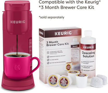 Keurig K-Express Single Serve K-Cup Pod Coffee Maker, 3 Brew Sizes, Strong Button Feature, 42oz Removable Reservoir, Holiday Berry