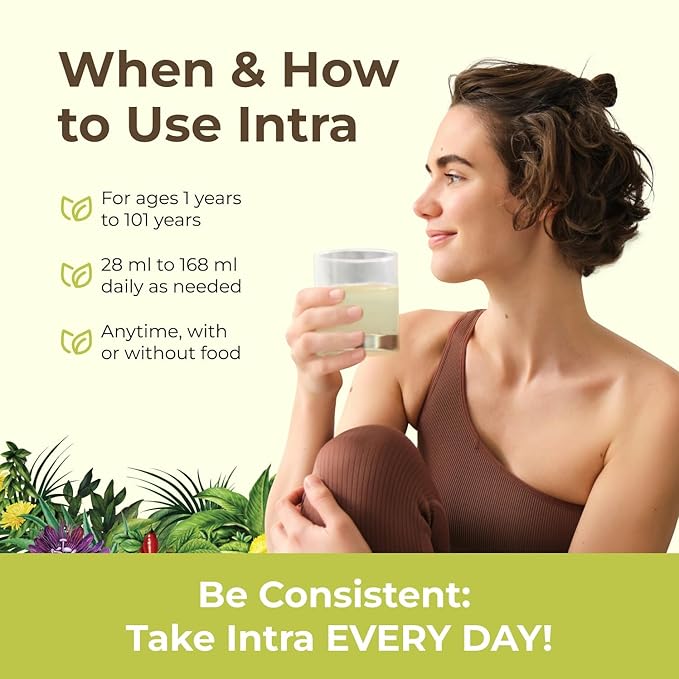 Lifestyles Intra Herbal Juice Drink – Botanical Beverage for Immune Support, Detox, Digestive & Cardiovascular Health – 23 Botanical Extracts – Made in Canada Trio Pack (950 mL /32 fl oz each)