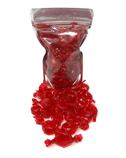 Cinnamon Hard Candy Disks - 1 lbs - Cinnamon Flavored Old School Classic Hard Candies - American Vintage Candy Snack Assortment- Individually Wrapped, 16 oz.
