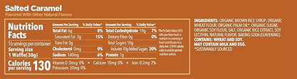 GU Energy Stroopwafel Salty's Caramel Sports Nutrition Waffle, Caffeine-Free, and Kosher dairy, On-the-Go Energy for Any Workout, 16 Count