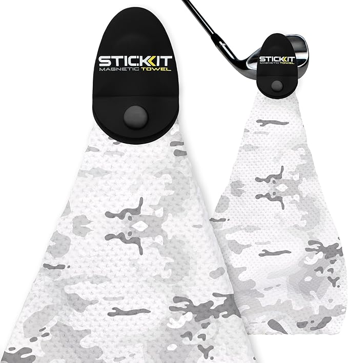 STICKIT Magnetic Towel – Snow Camo