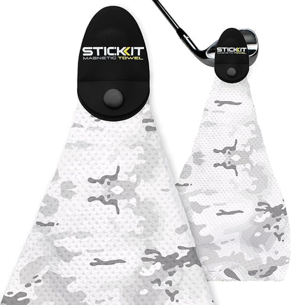 STICKIT Magnetic Towel – Snow Camo