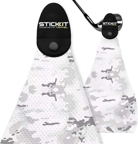 STICKIT Magnetic Towel – Snow Camo