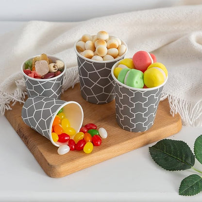 600 Pack 3 oz Paper Cups, Small Bathroom Cups Disposable Mouthwash Cups, Mini Paper Cups for Bathroom, Party, Picnic, Travel and Event