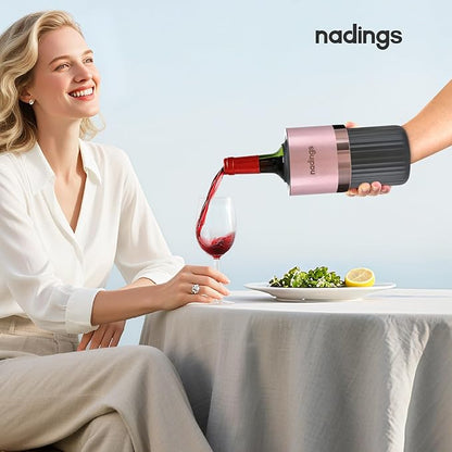 Wine Chiller for 750ml Bottles | Portable & Iceless, Keeps Wine/Champagne/Beer Cold 6+ Hours | Vacuum Insulated Stainless Steel | Ideal for Outdoor, Parties & Gifts – White