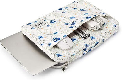 Kinmac 360° Heavy Duty Protective Laptop Sleeve Case Bag Cover with Handle for MacBook Air 13 inch,iPad Pro 13 inch and 13.3 inch HP,Dell,Lenovo,Asus,Acer Laptop (Lavender)