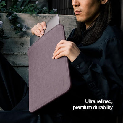 Incase ICON Sleeve with Woolenex - MacBook Pro 14 inch Case - 2024, 2023, 2022, 2021, M4, M3, M2, M1 - Fitted MacBook Case, Laptop Sleeve, Hard Cover, Durable, Lightweight - Purple Rain