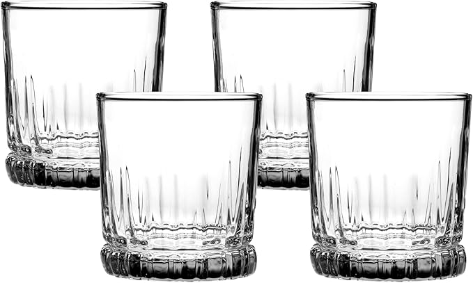 Anchor Hocking Aniston Drinking Glasses (4-Pieces, 11.5-ounce, dishwasher safe)