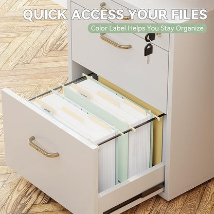 Plastic Expandable Hanging File Folder Letter Size,Heavy Duty 3"Expansion,6 Pack Extra Capacity Hanging Folders,Accordian Pocket,Adjustable Tabs,Hanging Organizer for Bulky Files,Morandi color