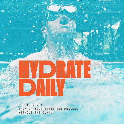SALTT Electrolytes Powder Drink Mix - Red White and Bam- 30 Hydration Packets - Magnesium, Potassium, Sodium, Trace Minerals - Zero Sugar & Gluten Free - Travel Essentials