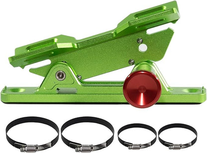 Quick Release Fire Extinguisher Mount – Neon Green Adjustable Aluminum Roll Bar Bracket for Car Jeep Wrangler (TJ/JK/JL/JKU), UTVs (Polaris RZR, Ranger, Can-Am X3), Trucks Off-Road Bottle Holder