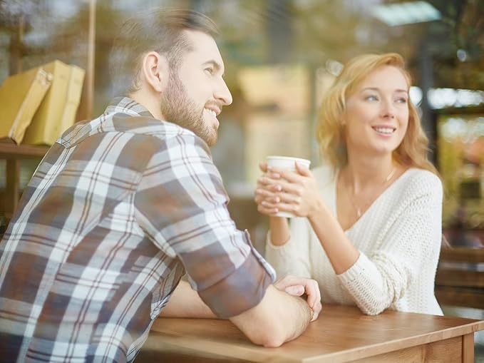 Axe Sickle 300 Pcs 8 Oz Disposable Paper Cups, Hot and Cold Beverage Drinking Cup for Coffee, Water, Juice for Party, Picnic,Travel,and Events