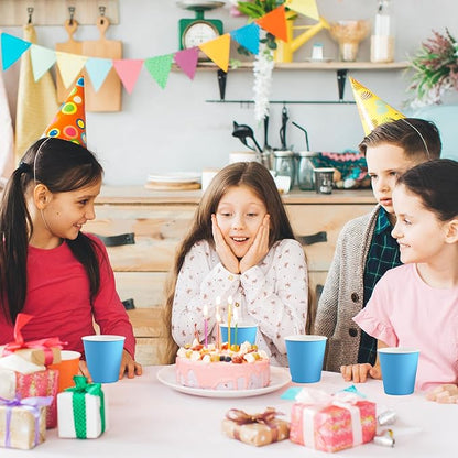 Turbo Bee 600 Pack 5oz Disposable Paper Cups Bulk - Cold Beverage Water Cups for Parties, Offices, Events, Snacks and Mouthwash Use