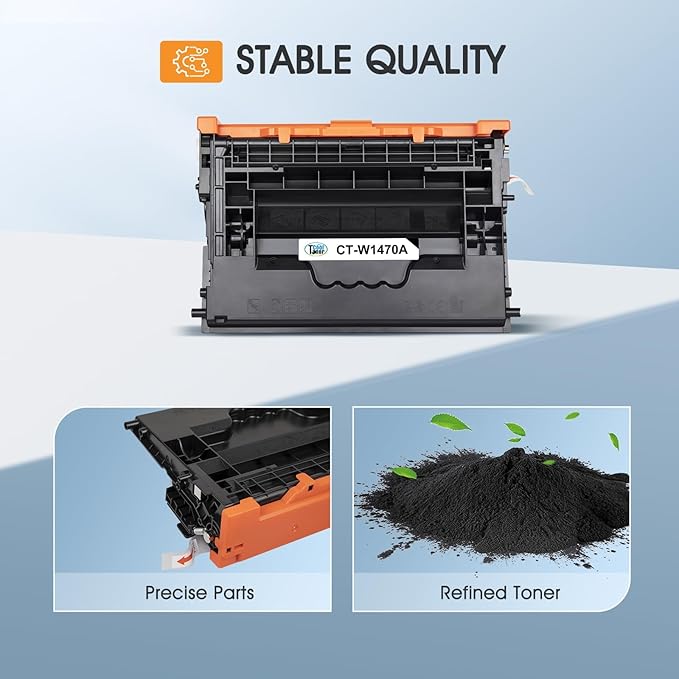 147A Black Toner Cartridge with Chip Compatible for HP 147A M610 M612 Toner 147X W1470A for HP Laserjet Enterprise M610n M611dn M611x M612dn M612x MFP M634h M635fht M635h M636fh Printer Ink 2-Pack