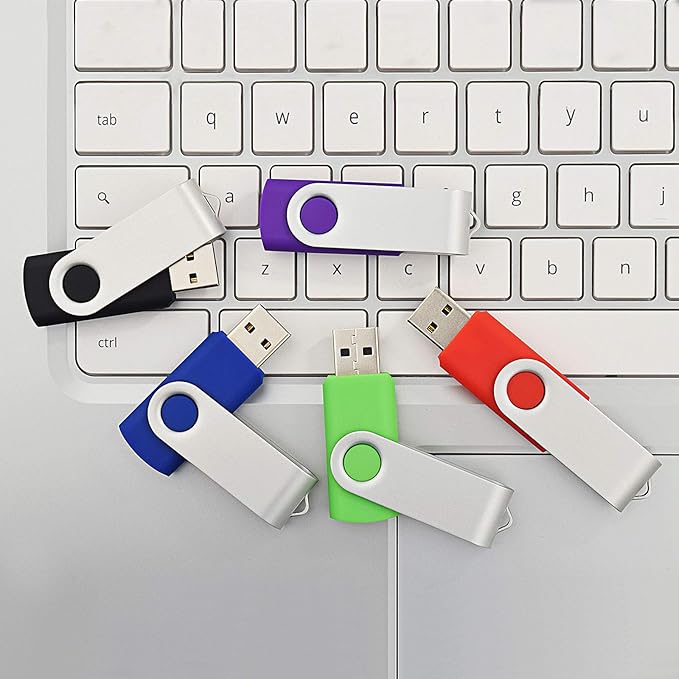 KOOTION 10 Pack 32GB USB 2.0 Flash Drives Pen Drive Memory Stick Thumb Drive USB Drives, Purple
