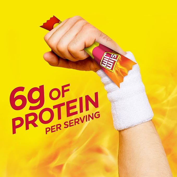 Slim Jim Smoked Meat Sticks, Original Flavor, 6g Protein Per Serving, Snack Size, Stocking Stuffer, 0.28 oz. (46 Count)