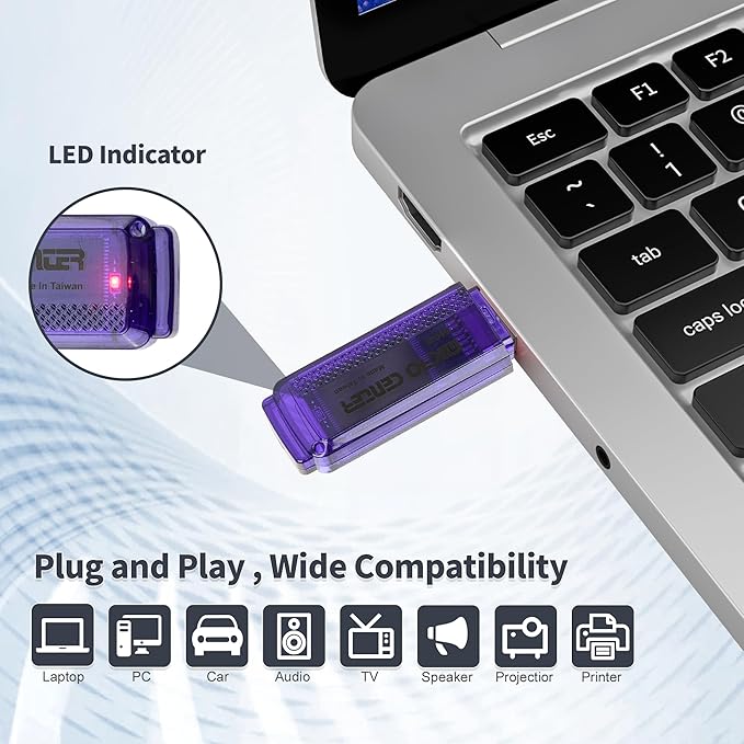 INLAND Micro Center Super Speed 64GB 2-Pack Ultra Flash Drive USB 3.0/USB 3.1 Gen1 Memory Stick with Keychain Thumb Drive Photo Stick Jump Drive