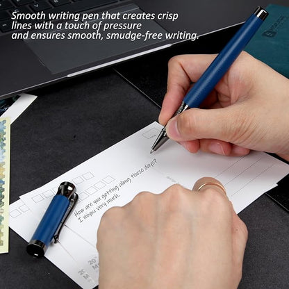 Liquid Ink Rollerball Pens - Fine Line Nice pen, Writing Pens for Journal and Office Supplies, Fancy Pen Gift Box for Father's Day or Mother's Day And Other Festivals(Green)