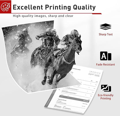 057 Toner Cartridge Replacement for Canon 057H 057 CRG-057 Toner Cartridge Use with ImageCLASS MF445dw MF448dw MF449dw LBP226dw LBP227dw LBP228dw Printers(057 Black,2X Pack)