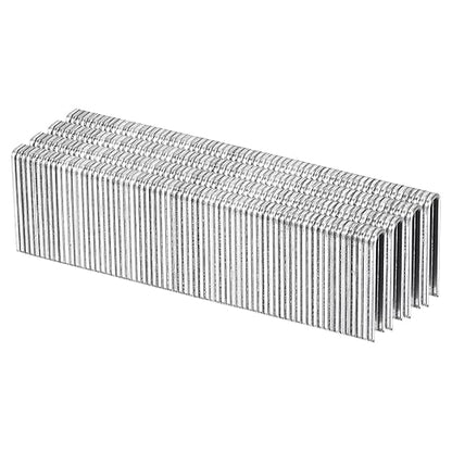 uxcell 18 Gauge Narrow Crown Staples 1/4"x1", 2000Pcs Galvanized Steel for Pneumatic, Electric Stapler, White