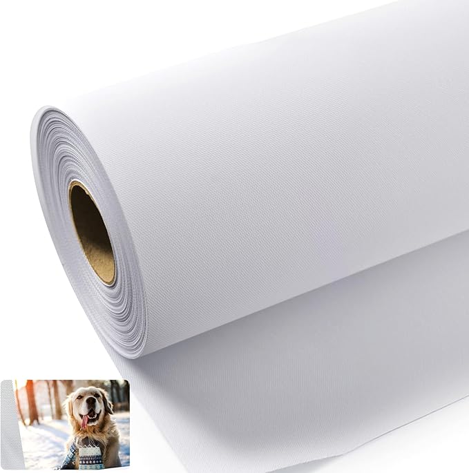 Premium Polyster Matte Canvas Roll, Quick Dry, Wide Format Inkjet Printer Compatible, Perfect for Fine Art, Photography, Giclée Printing, Archival Quality Prints. (290GSM 24"x60' Polyester)