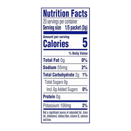 Crystal Light Sugar-Free Lemonade Naturally Flavored Powdered Drink Mix 48 Count Pitcher Packets