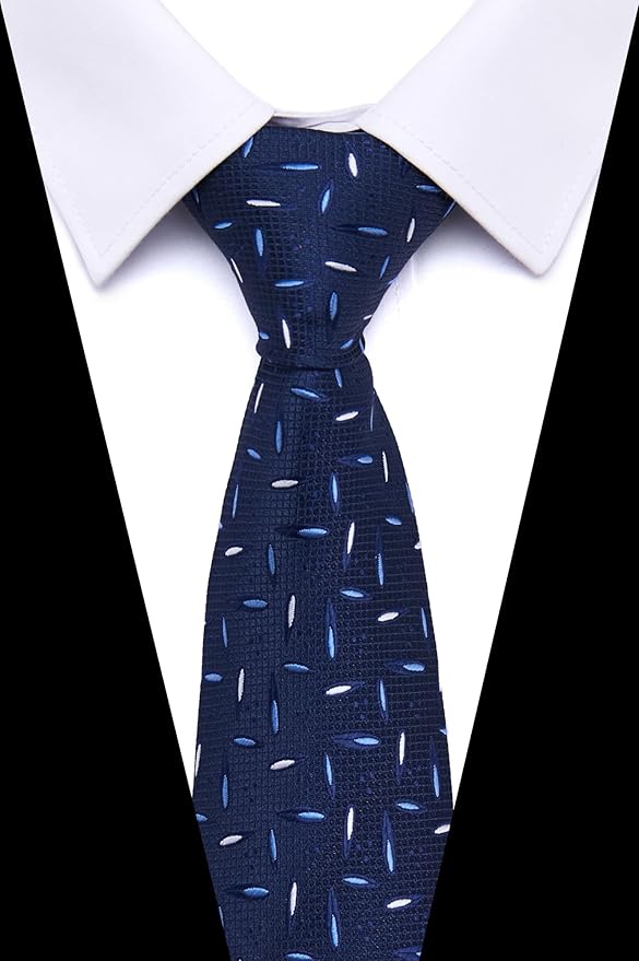 Tie For Men Necktie Woven Jacquard Neck Ties Set 6 PCS