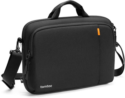 tomtoc 360 Protective Laptop Carry Case for 14-inch MacBook Pro M5/M4/M3/M2/M1 Pro/Max A3434 A3112 A3401 A3185 A2992, Water-Resistant Laptop Shoulder Bag for 13-inch MacBook/iPad Pro M5/iPad Air M3