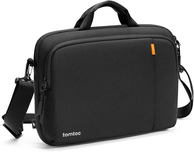 tomtoc 360 Protective Laptop Carrying Case for 16-inch MacBook Pro M4/M3/M2/M1 Pro/Max A3403 A3186 A2991, Water-resistant Laptop Shoulder Bag fits 15-inch MacBook Air M4/A3241 2025, M3/A3114, M2/A2941