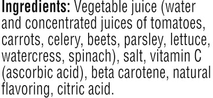 V8 Original 100% Vegetable Juice, 5.5 oz. Can, 8 Count
