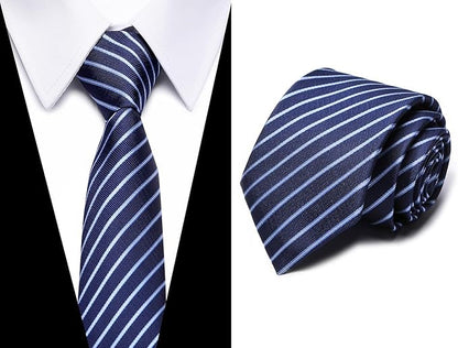 Tie For Men Necktie Woven Jacquard Neck Ties Set 6 PCS