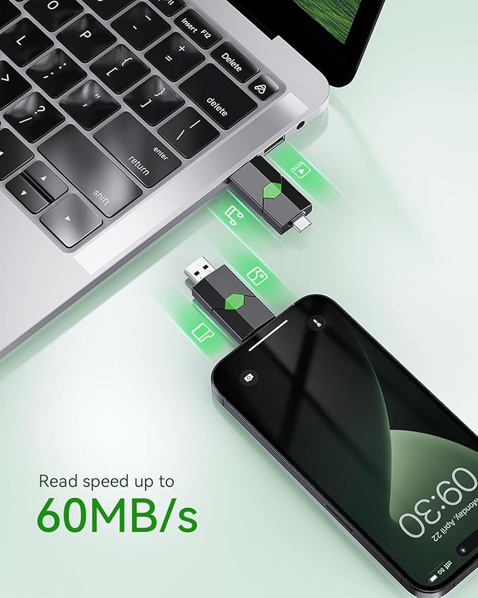 K&ZZ 512GB USB C Flash Drives 1 Pack Type C USB A Dual Port Flash Drive Photo Stick USB Thumb Drive 2 in 1 USB 3.0 Flash Drive Memory Stick for Phone/Pad/Laptop/Desktop