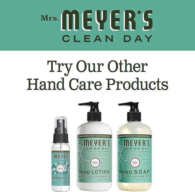 Mrs. MEYER'S Basil + Lavender Liquid Hand Soap Variety Pack, 12.5 oz.