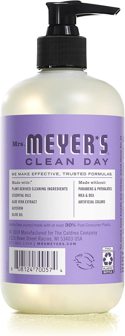 Mrs. MEYER'S CLEAN DAY New Spring Scent Variety Pack (Rose + Lilac + Mint)