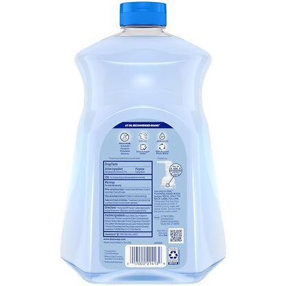 Dial Antibacterial Defense Foaming Hand Soap + Aloe, Spring Water Scent, 52 Fl Oz Hand Soap Refill, Dermatologist-Tested, Gentle on Skin