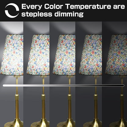 Scalable Portable Cordless Table Lamp, Built in Rechargeable Battery, 2700-6000k Color Temperature, Fully Dimmable, Ambient Light for Patio, Restaurant, Bar, Bedroom, Dining (Flower)