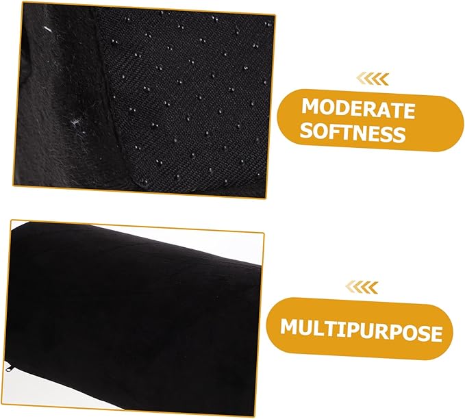 Under Desk Foot Rest Pad with Soft Cover Ergonomic Office Foot Support Cushion for Leg and Knee Relaxation Promotes Comfortable Footrest for Home and Work Use