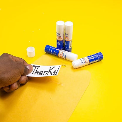 BAZIC Products Premium Glue Stick 8g/0.28 Oz.,White Glue Sticks, Multi-Purpose Acid Free, for Photos Paper Art Craft at School Home Office (4/Pack), 1-Pack