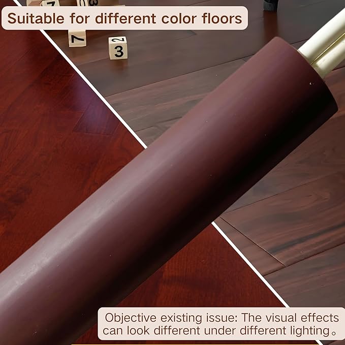 10ft Floor Cord Cover Self Adhesive Cord Hider Floor, Heavy Duty Cable Protector, Hide Extension Cords, Cable Management Hide Cords on Floor, Cable Cavity:0.61"(W) x 0.32"(H) Brown