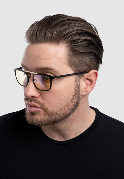 GUNNAR - Premium Blue Light Blocking Glasses - Strata Collection - Gaming and Computer Glasses