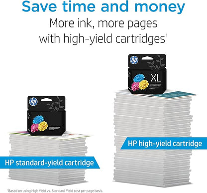HP 67 Tri-Color Ink Cartridge | Works with DeskJet 1255, 2700, 4100 Series, Envy 6000, 6400 Series | Eligible for Instant Ink | 3YM55AN | Packaging May Vary