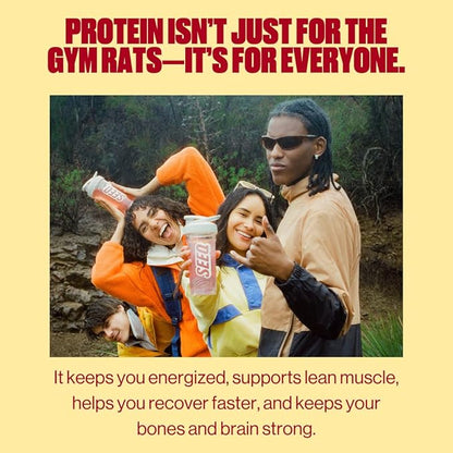 SEEQ Clear Whey Isolate Protein Powder, Strawberry Lemonade - 22 Servings, 22g Protein Per Serving - 0g Lactose, Sugar-Free, Keto-Friendly, Soy Free - Juice-Like Protein, Post-Workout